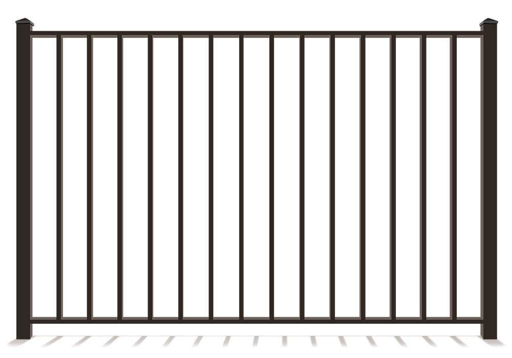 2-rail aluminum fence contractor in Hampton Roads