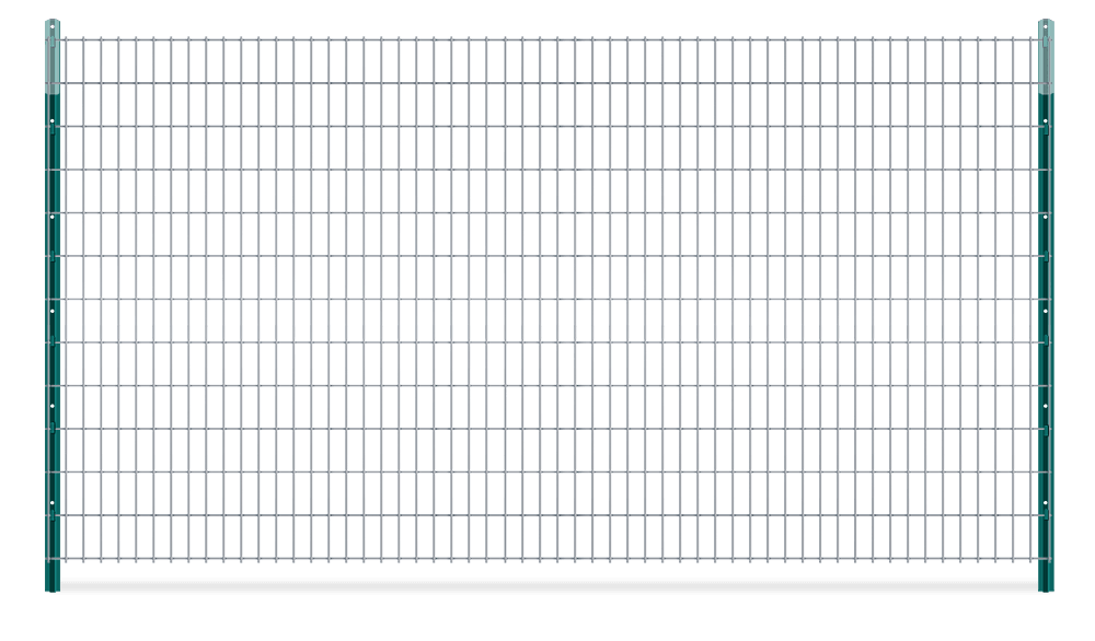 Wire Mesh T-post fence with H-brace for farms in the Hampton Roads area.