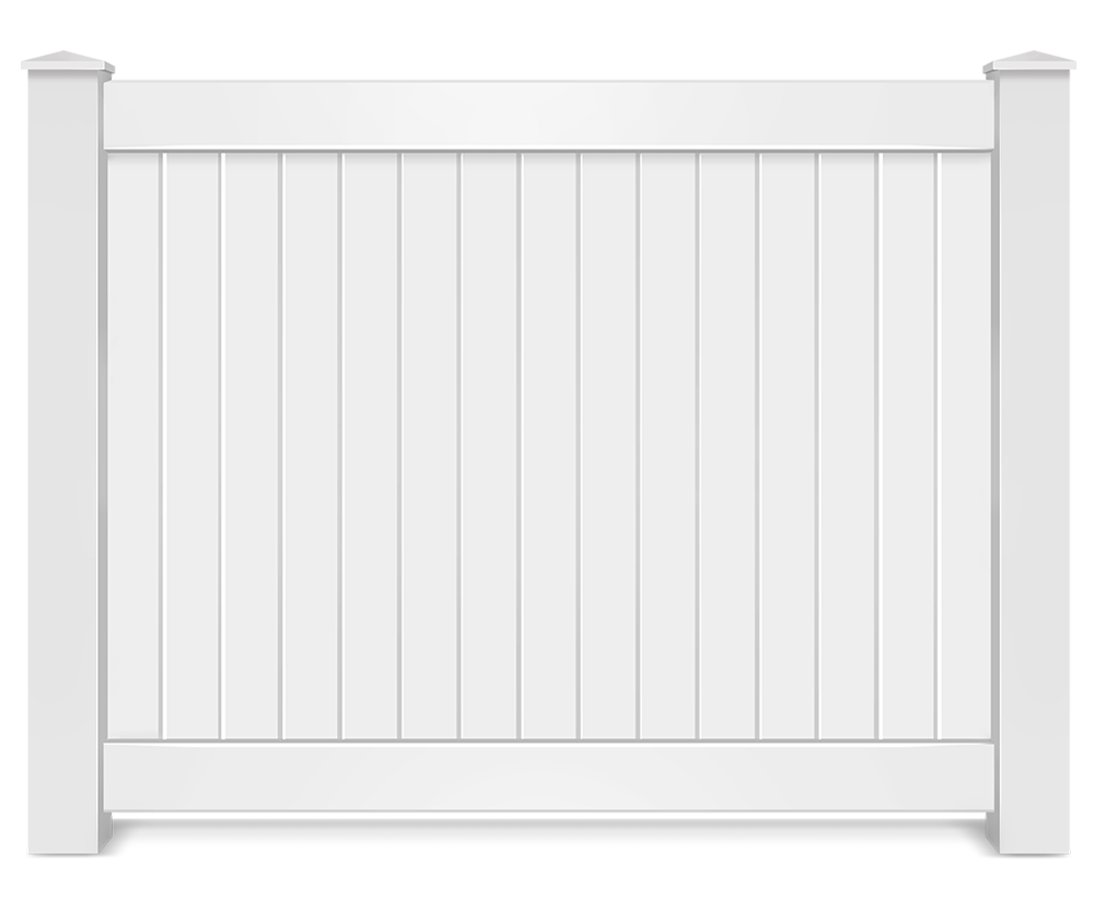 Vinyl full privacy fence contractor in Hampton Roads