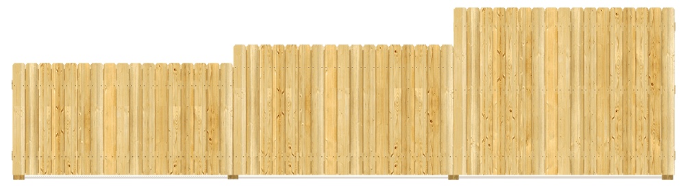 Residential Wood fence height options Hampton Roads