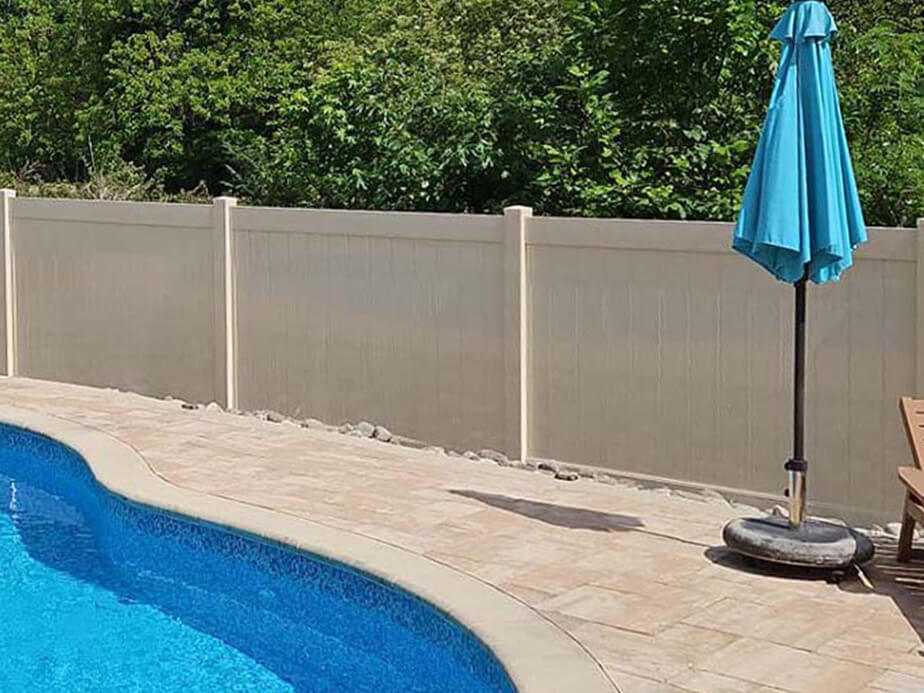 Pool Fence Example in Hickory Virginia