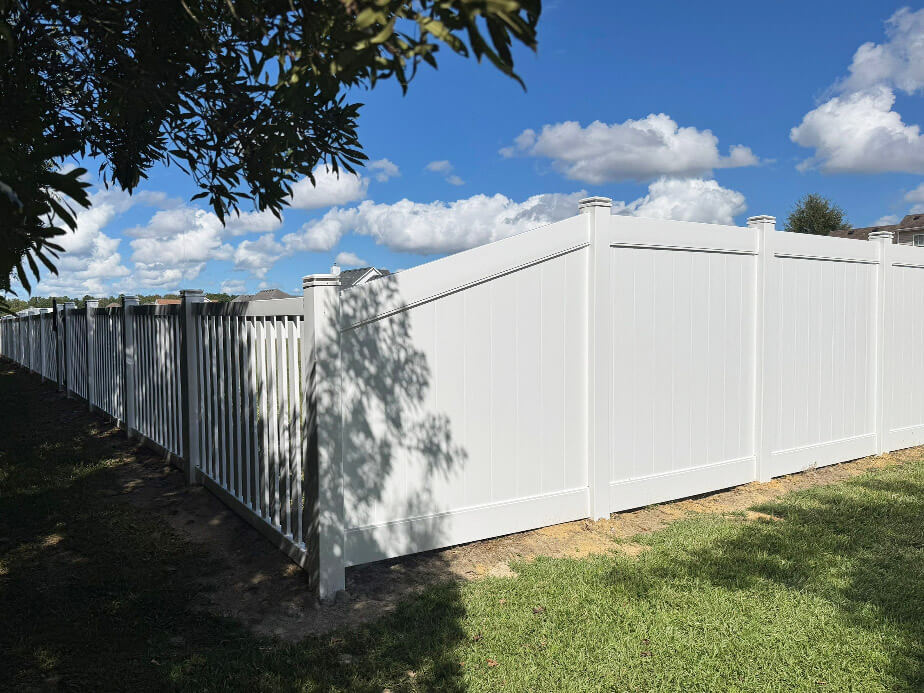 Privacy Fence Example in Virginia Beach Virginia
